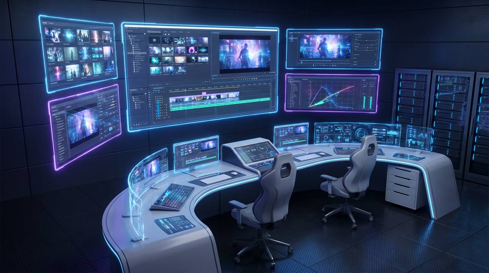 蘑菇视频AI视频剪辑工作室