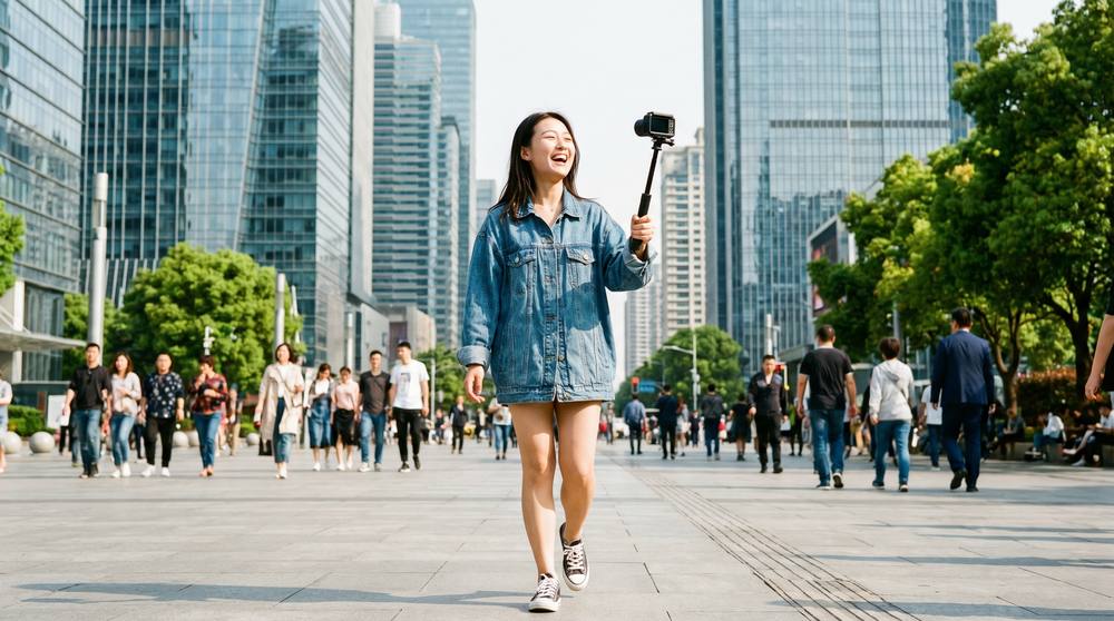 蘑菇视频-城市VLOG日常生活视频